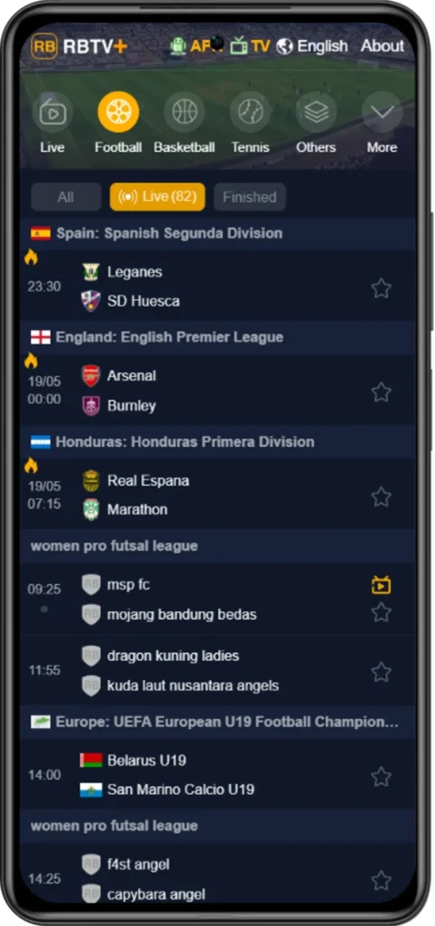 football on rbtv77